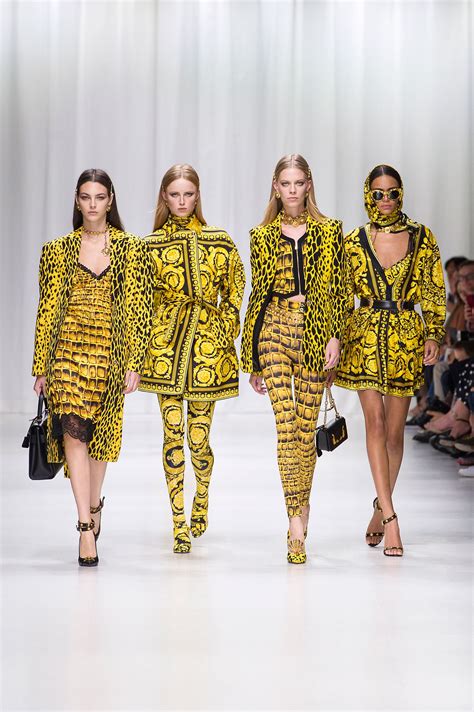 versace ss18 womens|Versace spring collection.